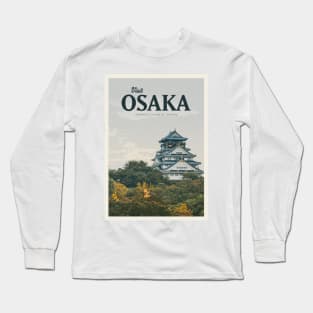 Visit Osaka Long Sleeve T-Shirt